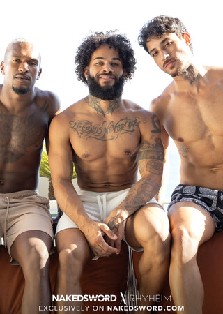 Markin Wolf, Andy Rodrigues, and Caio Rodrigues