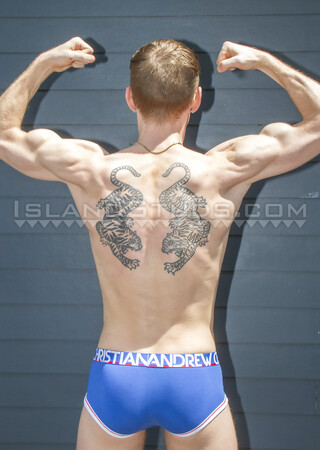 9" XXXmas Santa Matthew is Back! Proudly Out Muscle God Pumps Iron, Pees, Jumps Rope & Cums for the Holidays!