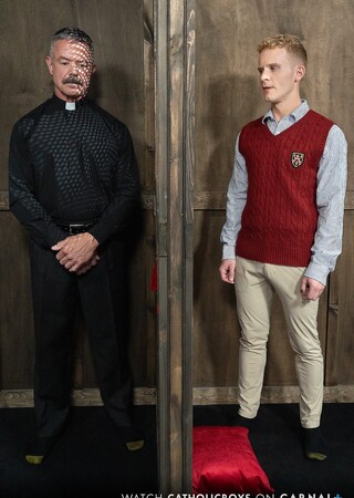 Altar Boy Dylan. Title: The Confessional