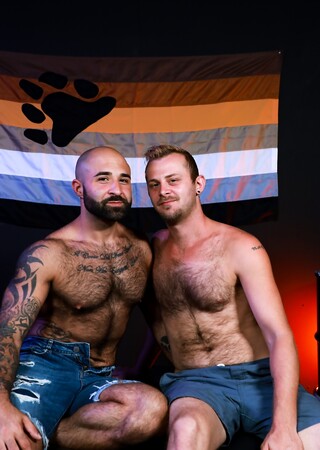 OTTER IN THE BEAR DEN