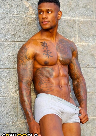 Juicy New Stud Calvin Beckham Shows Off His Favorite Muscle!