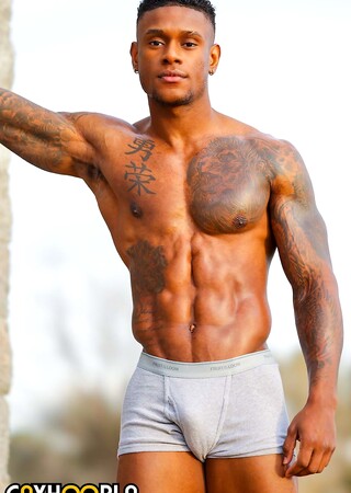 Juicy New Stud Calvin Beckham Shows Off His Favorite Muscle!