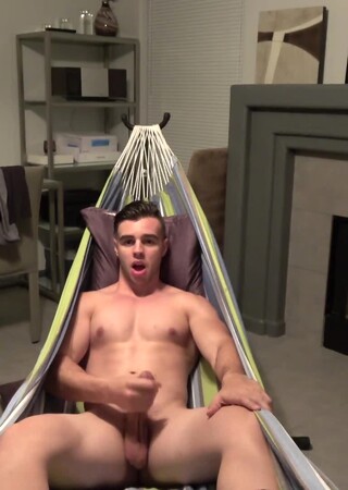 Kellan Hartmann Jerks Off In Hammock