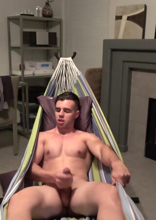 Kellan Hartmann Jerks Off In Hammock