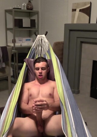 Kellan Hartmann Jerks Off In Hammock