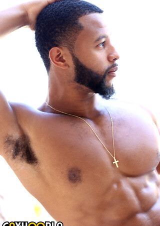 Draco Young Rubs Down His Grade-A Lean Meat